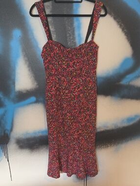 Hutch Women's Floral Bustier Midi Dress in Multicolor